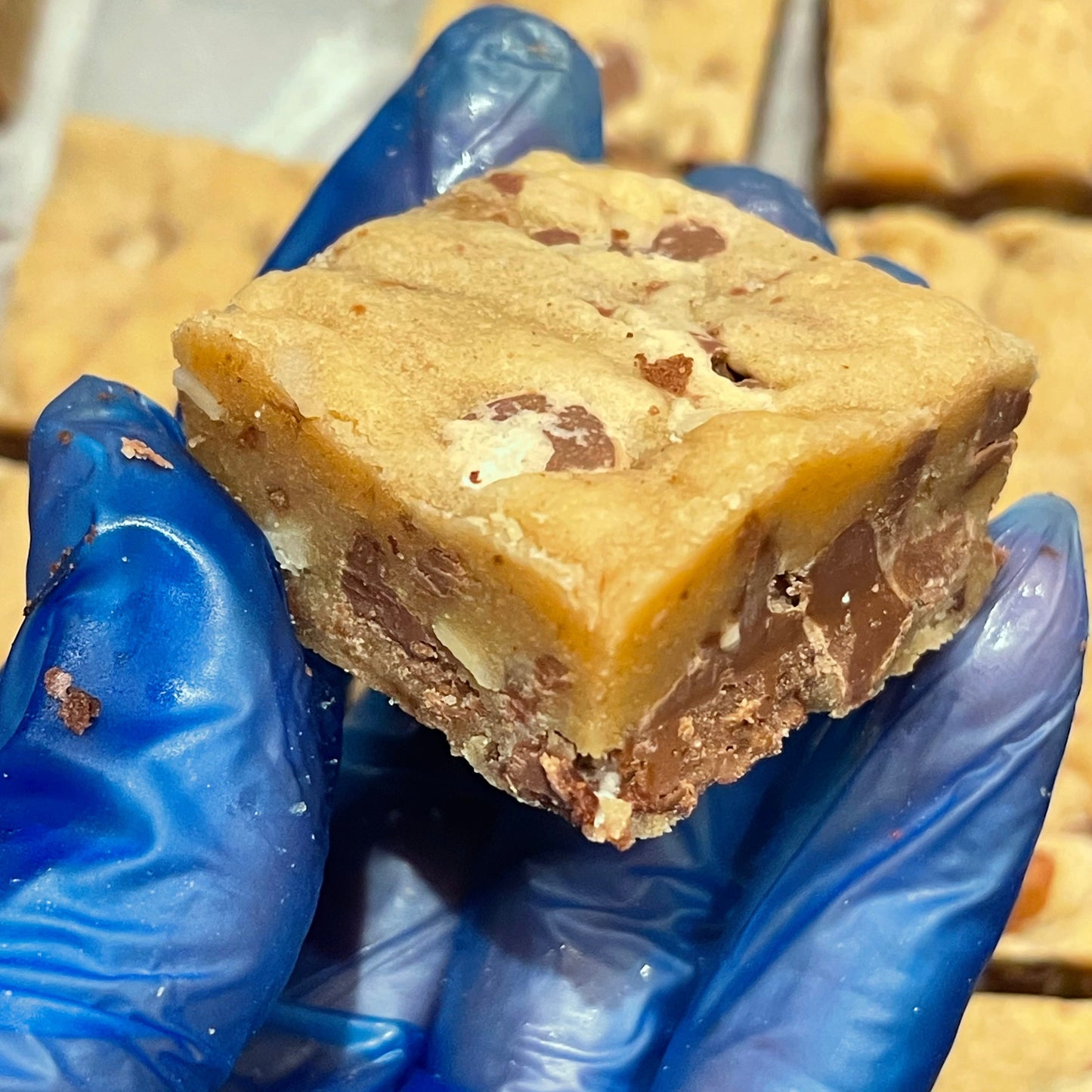 Toblerone Cookie Bar