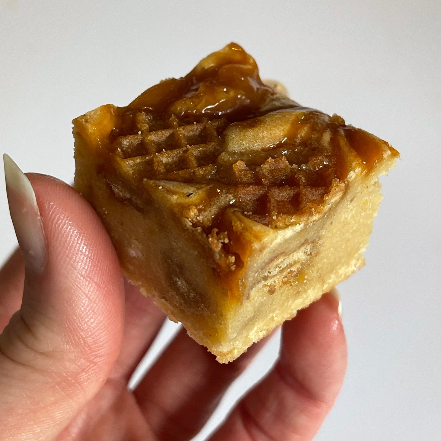 Toffee Waffle Blondies