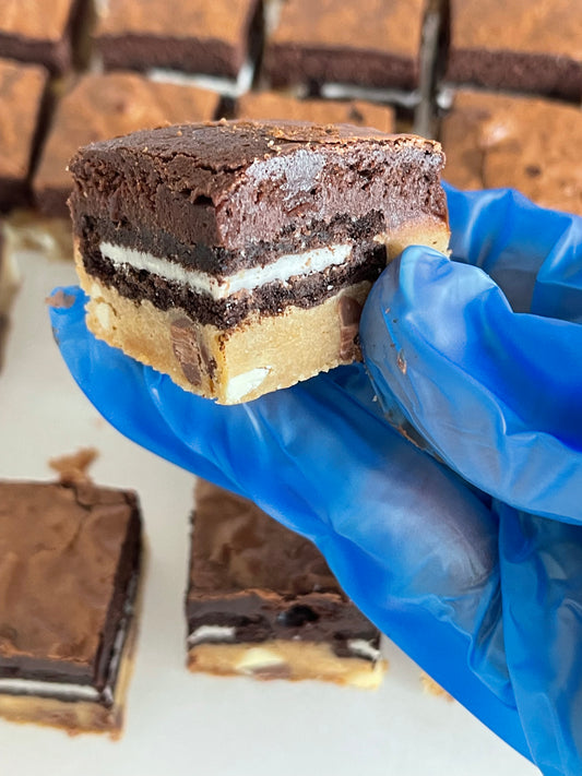 Oreo Brookie Bar