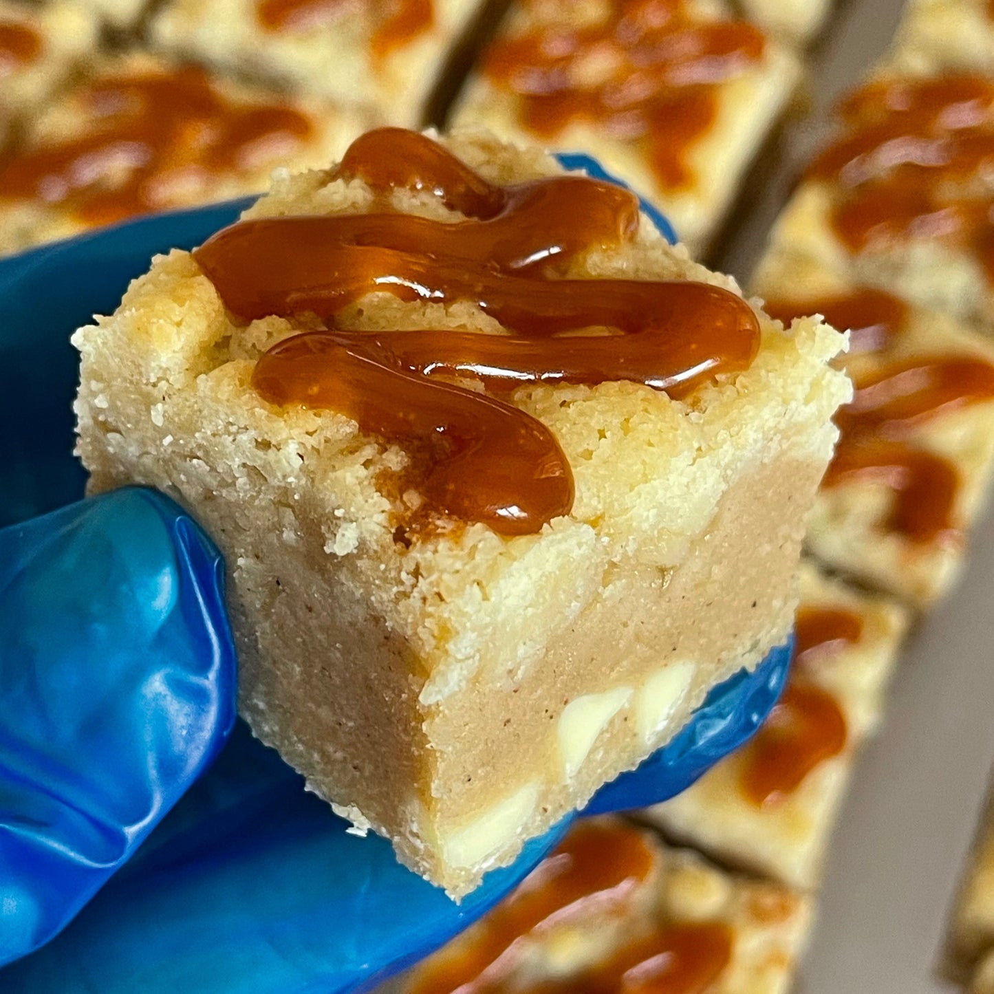 Caramel Apple Betty Blondie