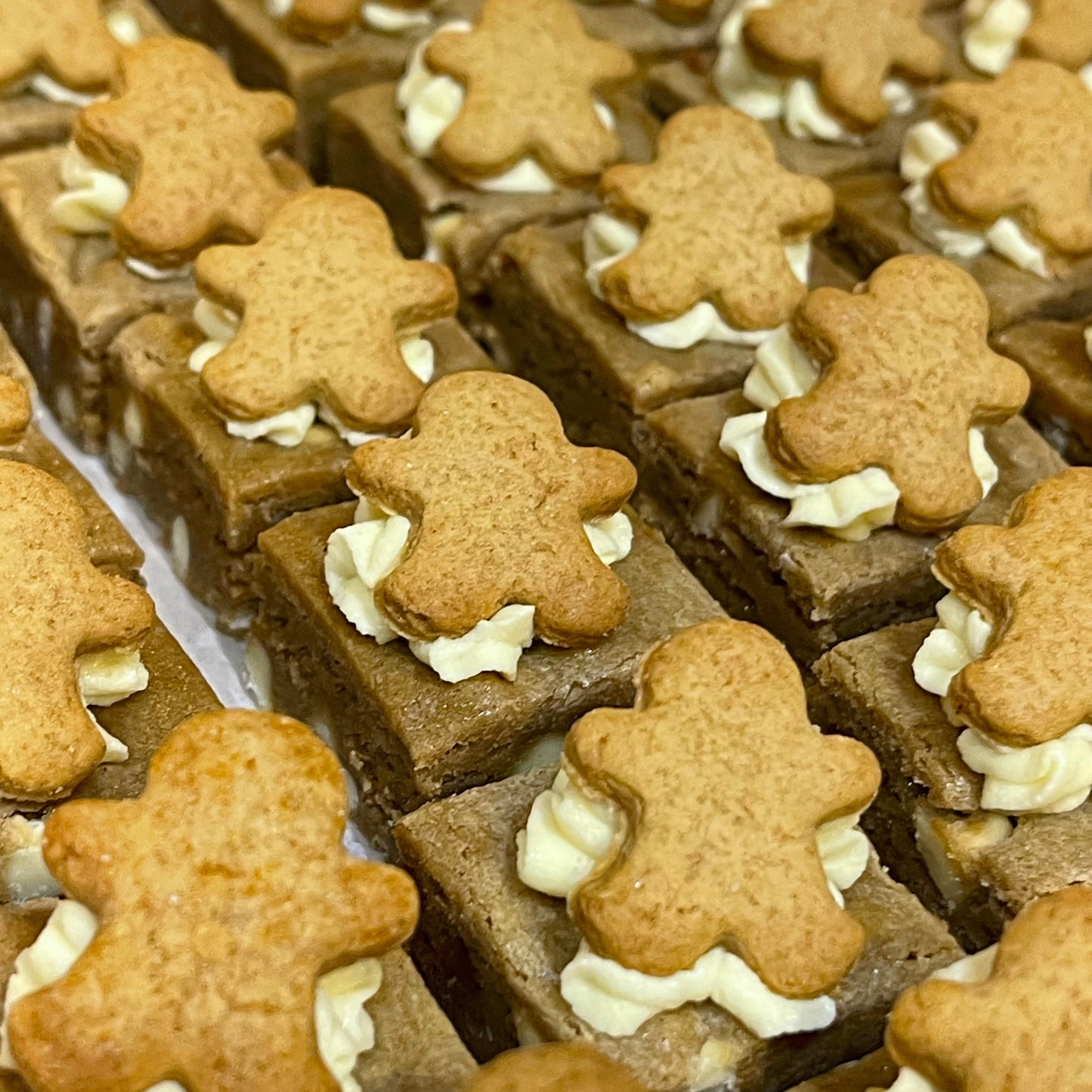 Gingerbread Latte Blondie