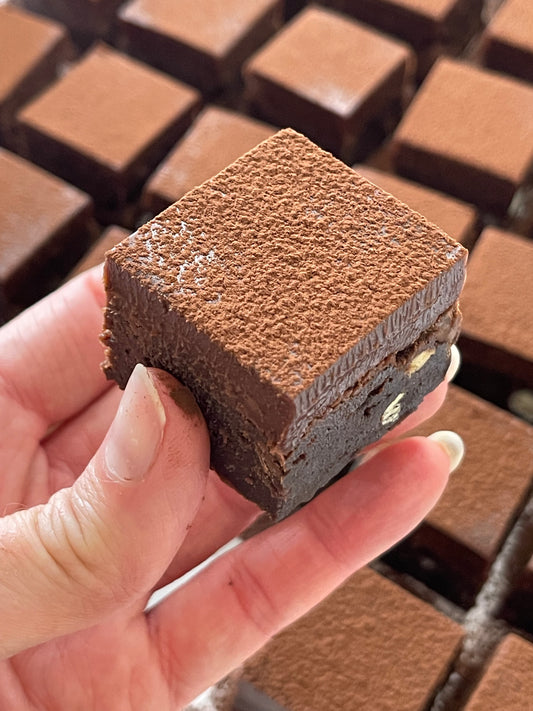 Whiskey Truffle Brownie